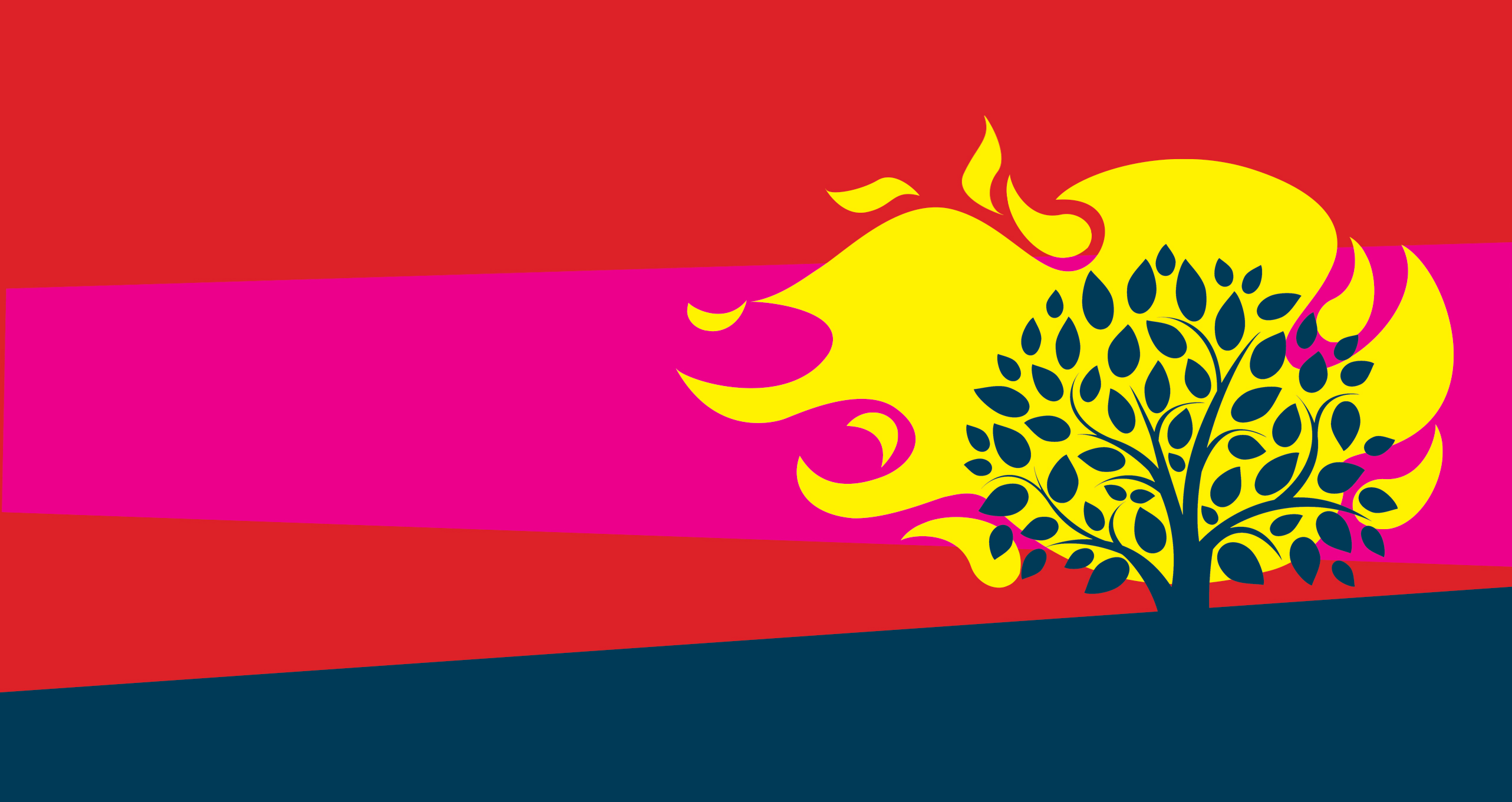 A burning bush