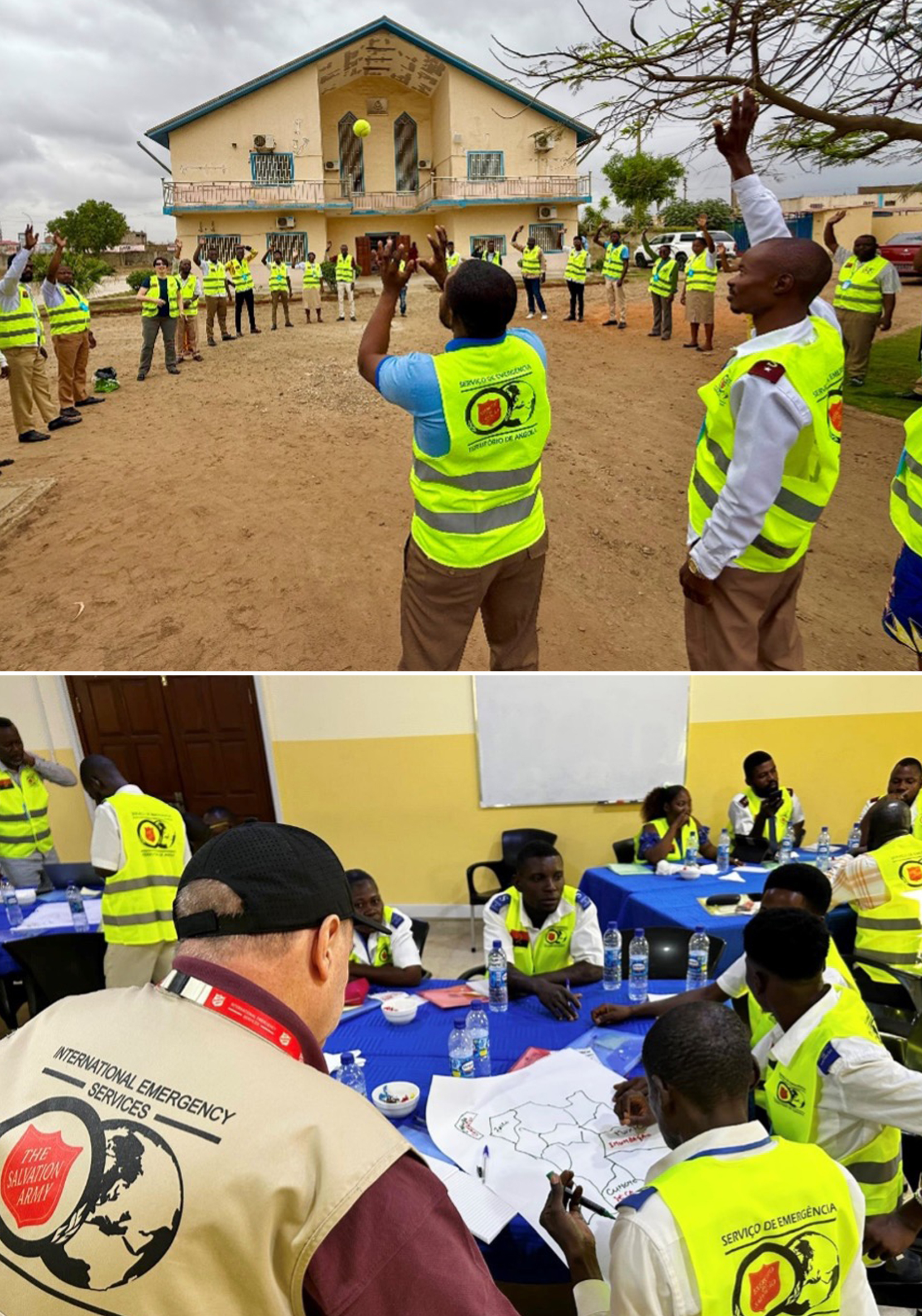 Training for disaster preparedness in Angola