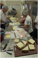 Sandwich preparation