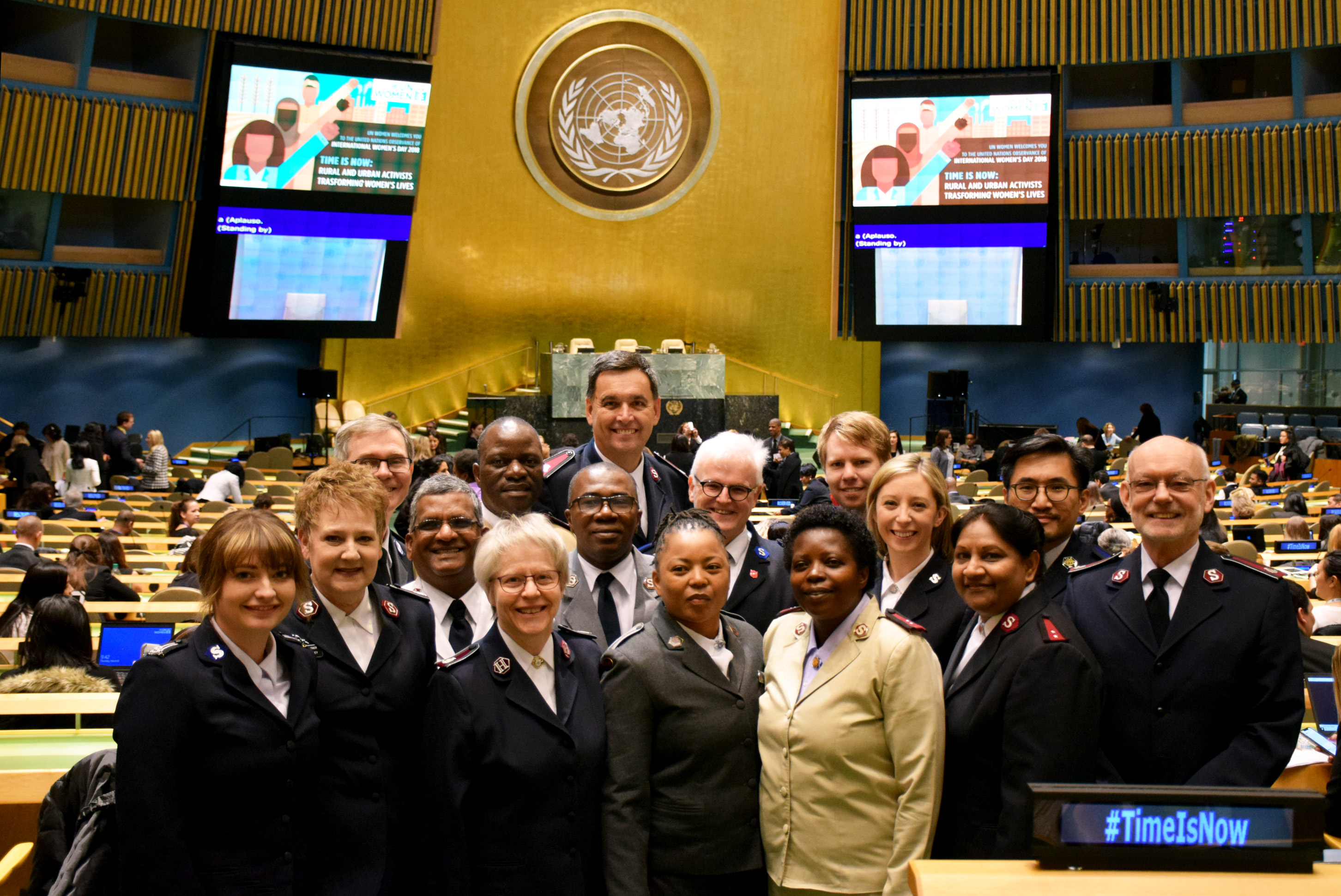Photo of IMASIC at the UN