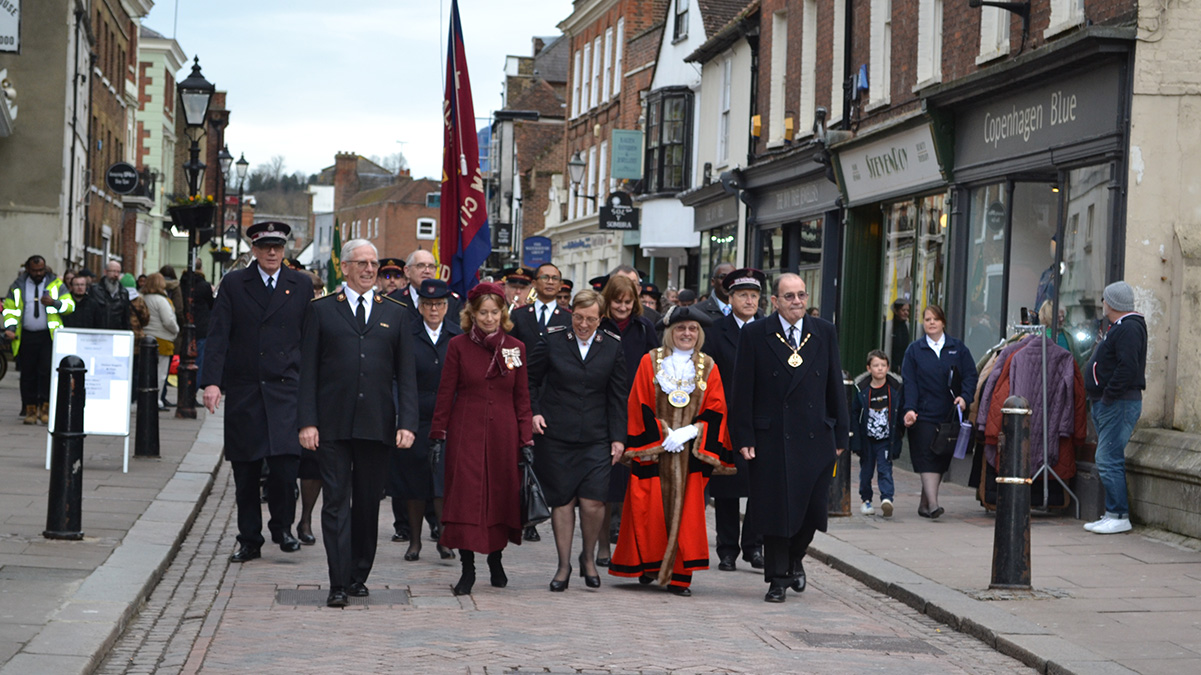 Marching through Chatham 