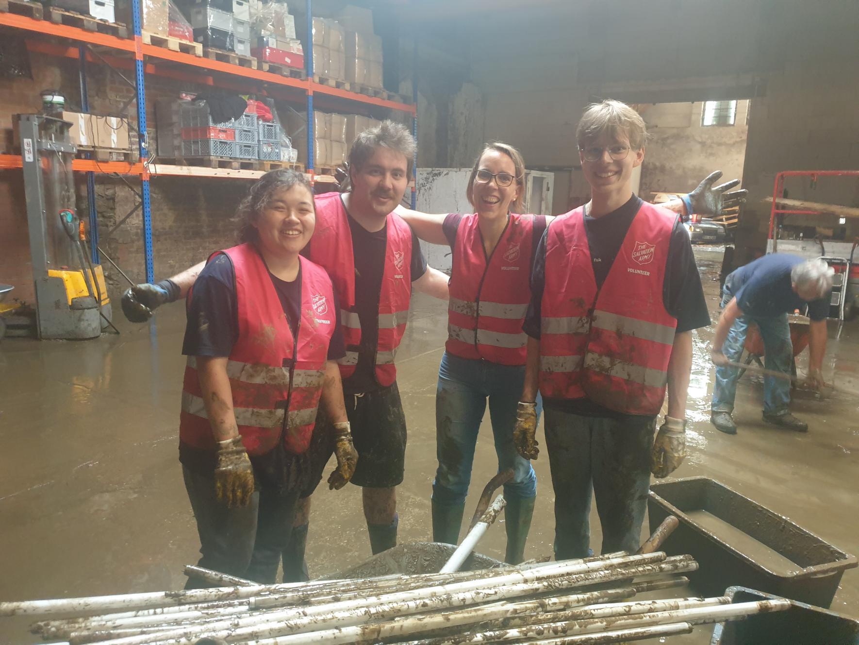 Salvation Army flooding response in Germany