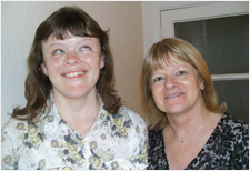 Lissa and her mum