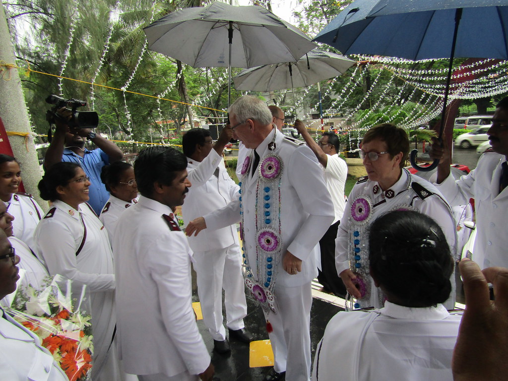 Chief of the Staff and WSWM visit to India South Western Territory