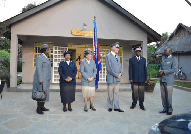 Commissioners Peddle at the African College for Officers