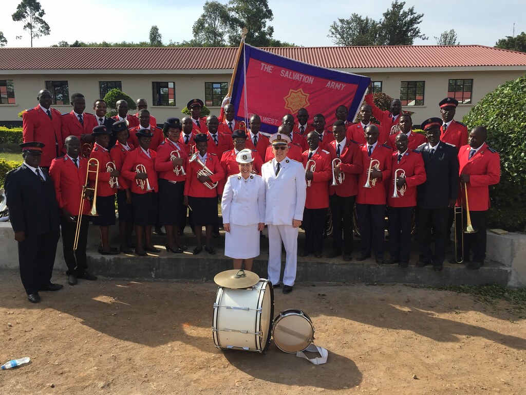 General Brian Peddle in Tanzania