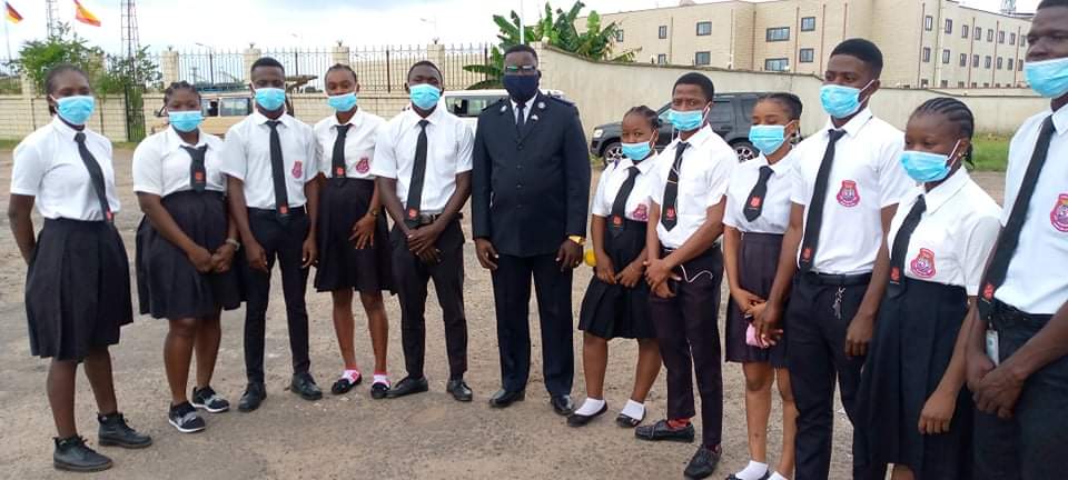 David with students