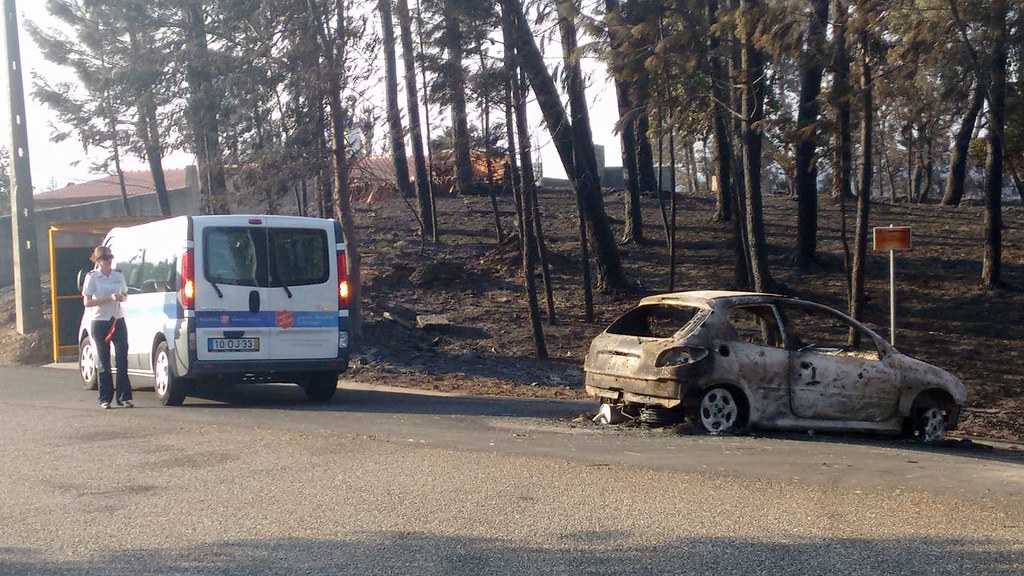 The Salvation Army in Portugal responds to wildfires