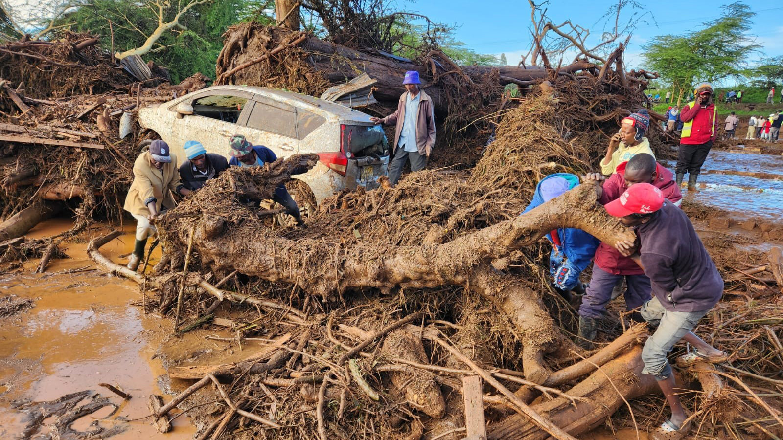 Flooding in Mai Mahiu, Kenya