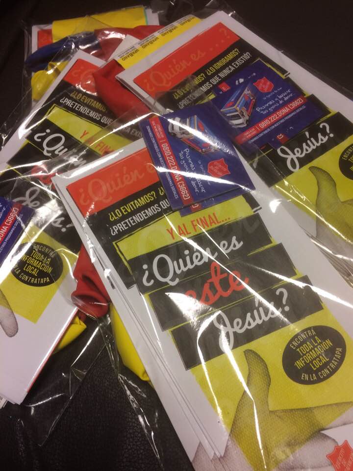 Photo of translated resources