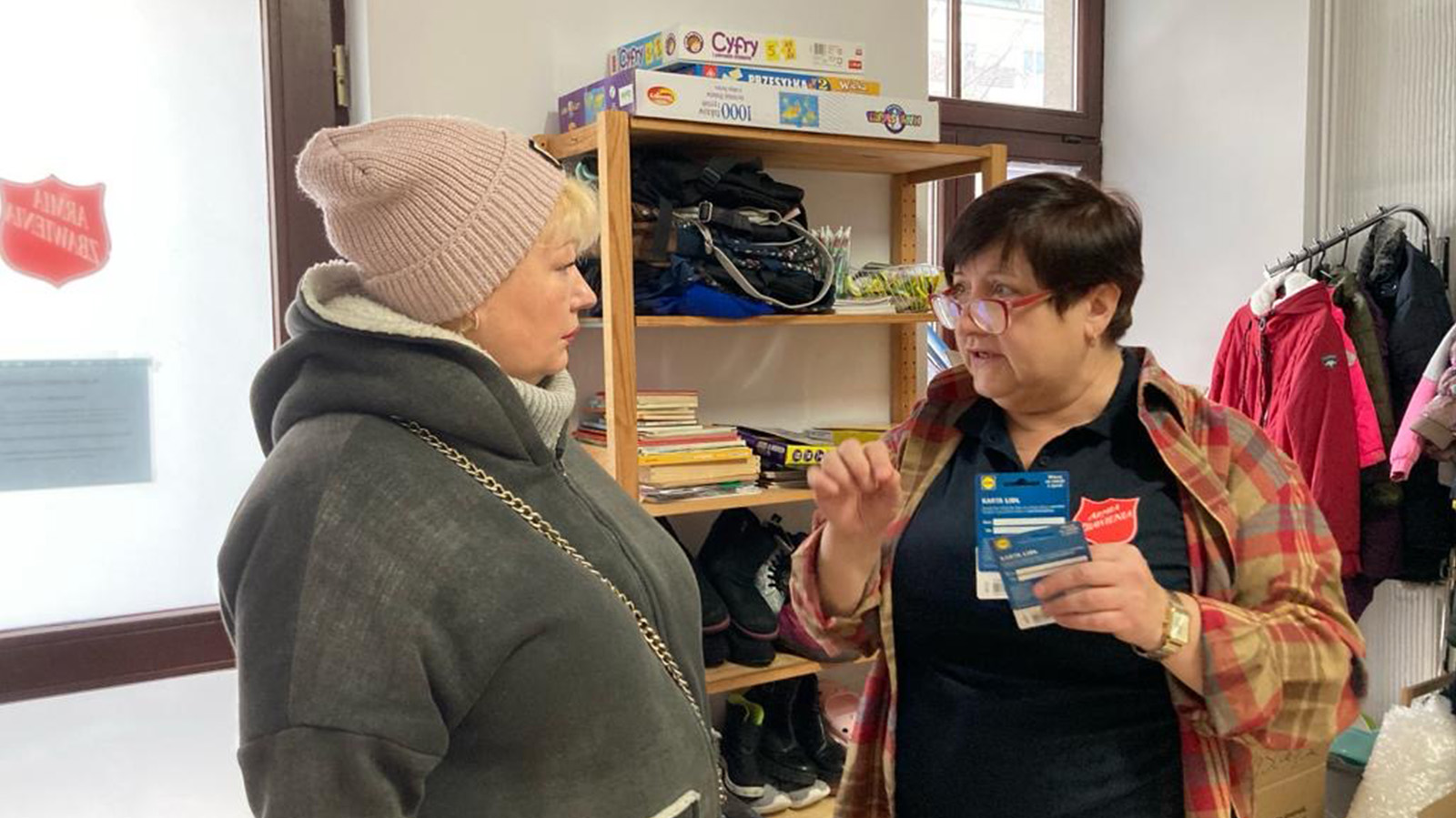 Distributing supermarket vouchers in Poland