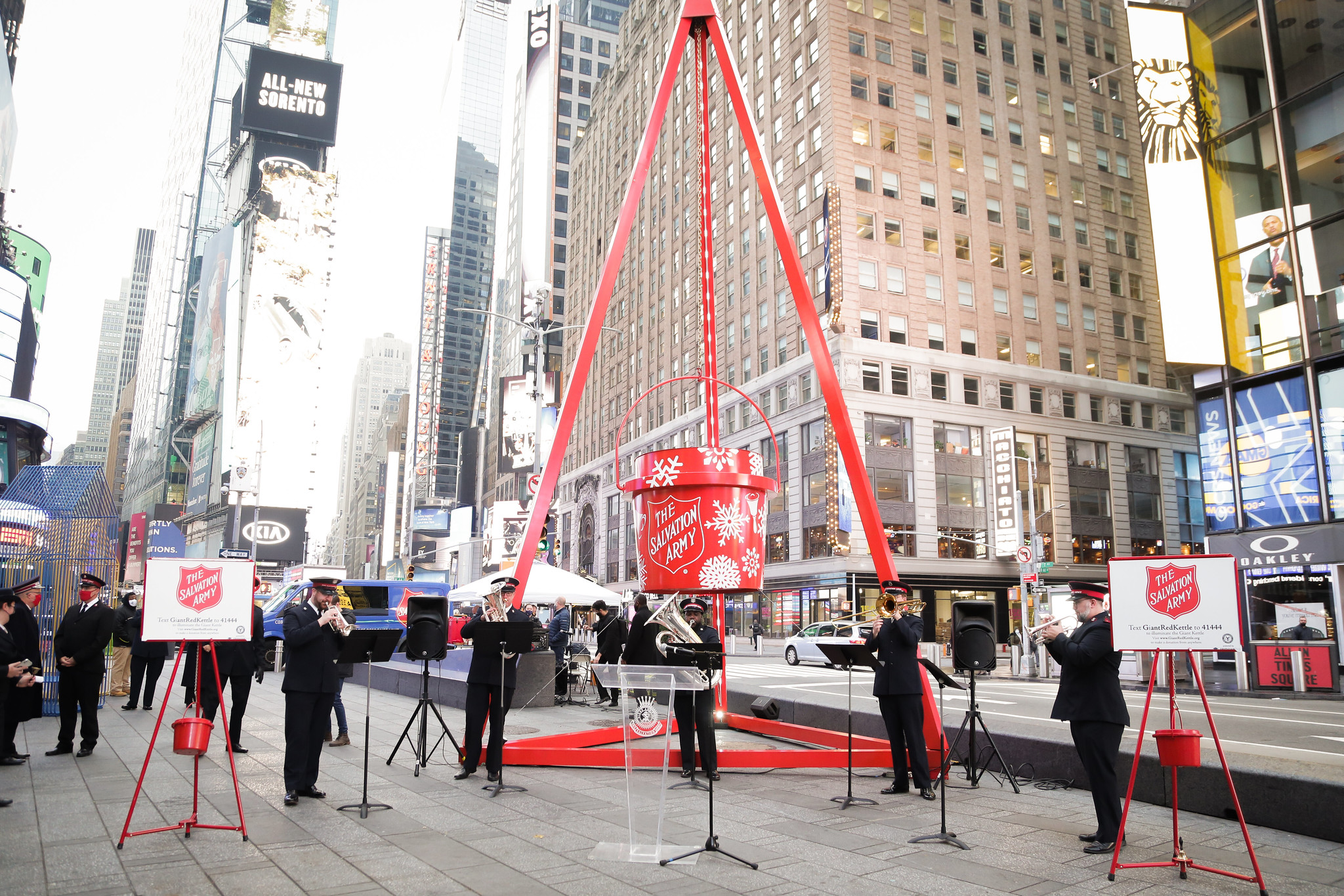 Giant Red Kettle