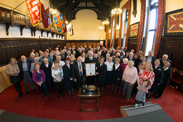 Assembled in the Town House