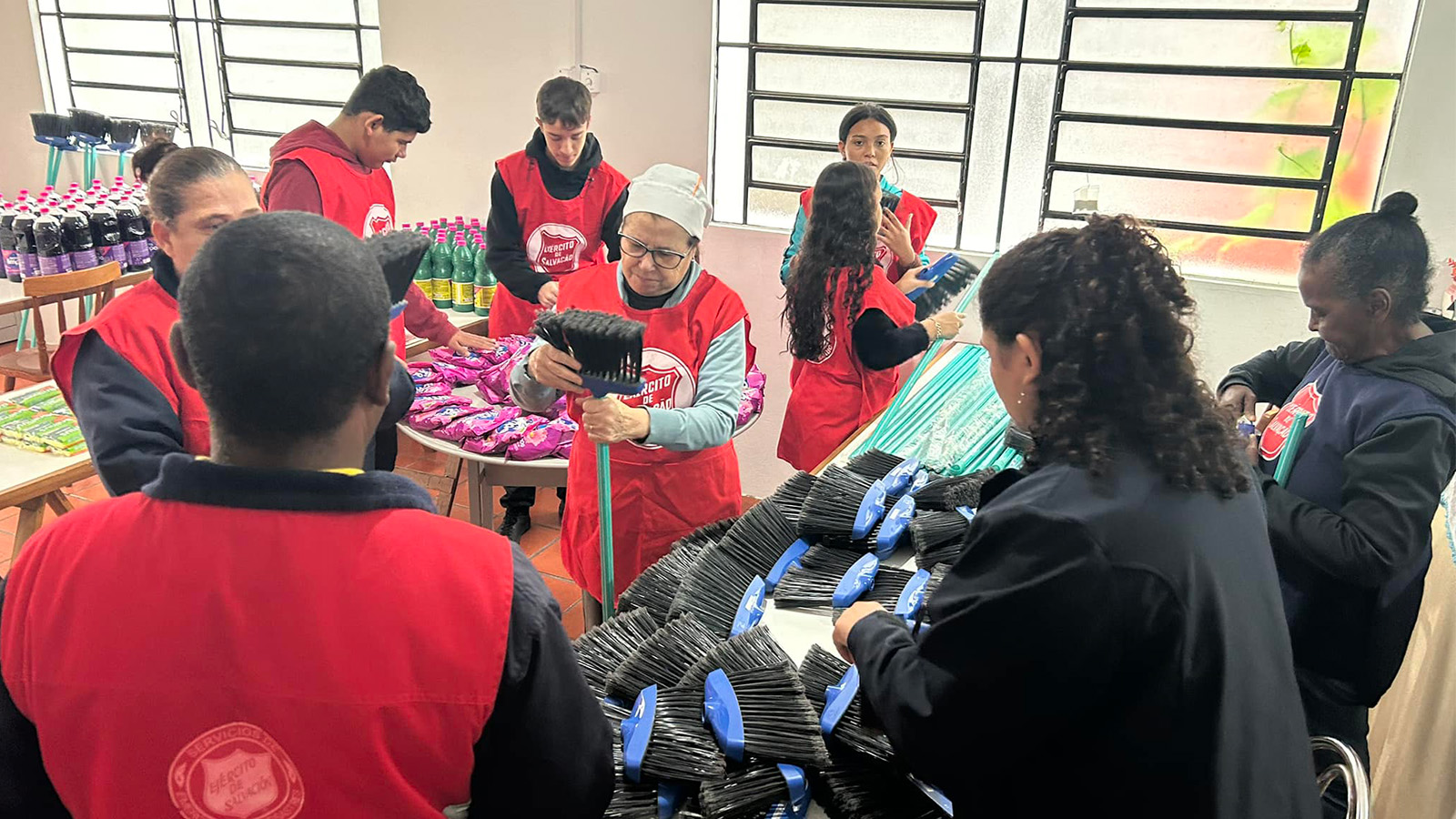 Salvation Army response to flooding in Brazil