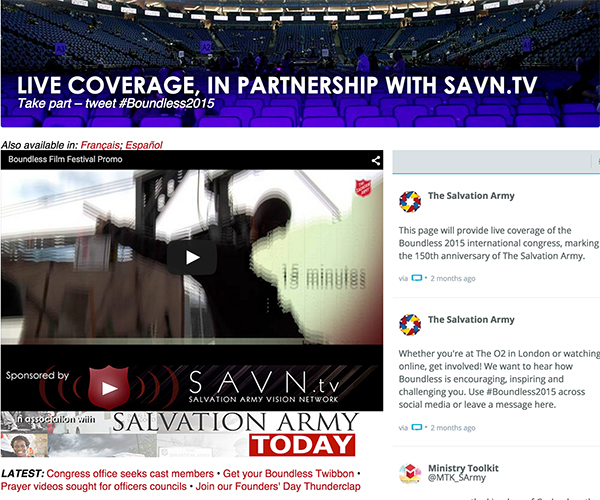 Live coverage