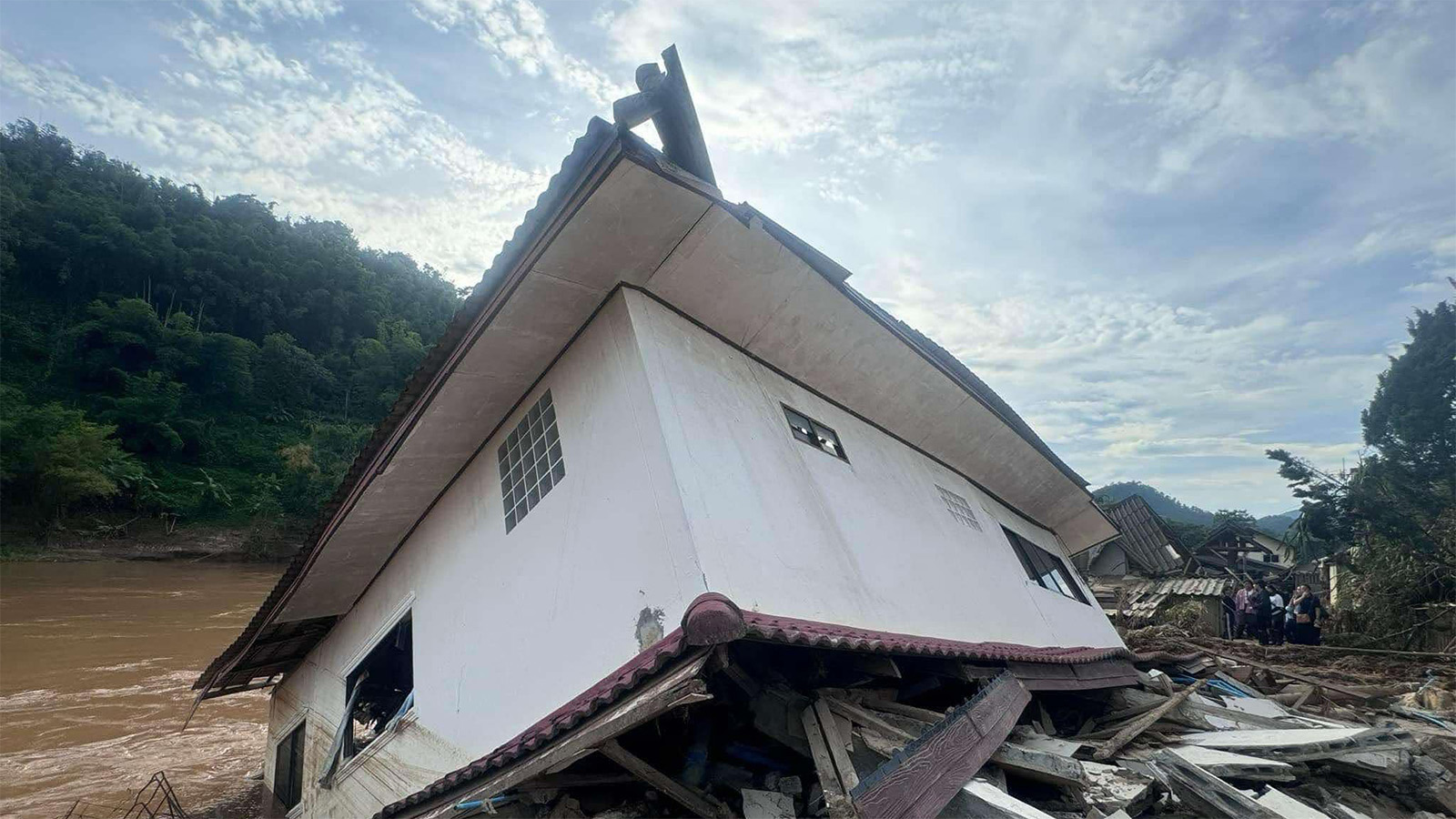 Flood damage in Thailand
