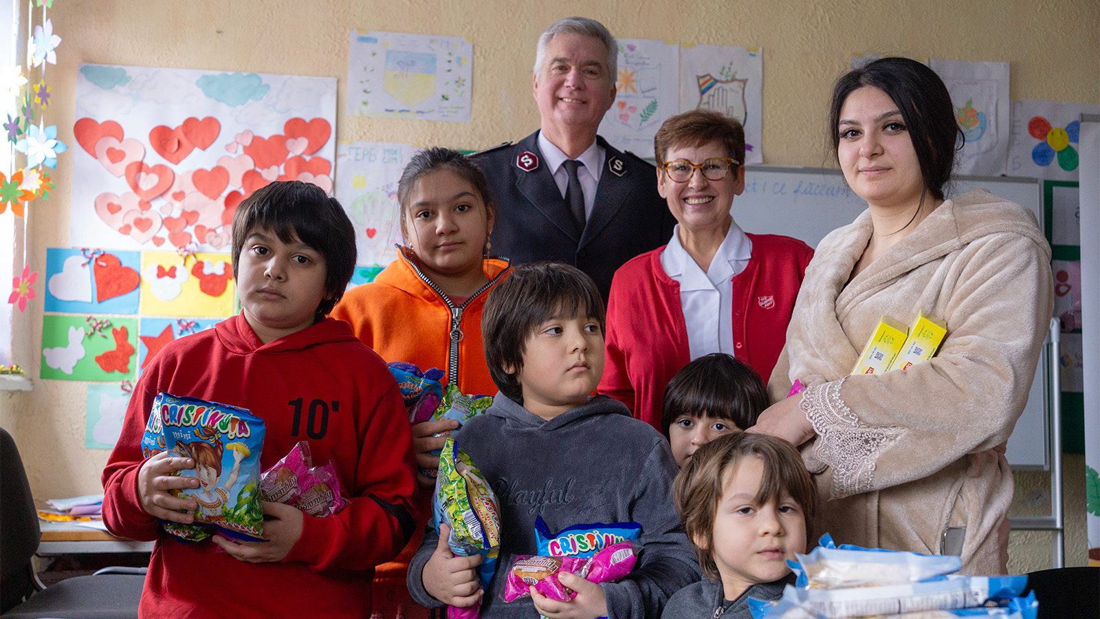 The Chief of the Staff and Commissioner Shelley Hill in Moldova
