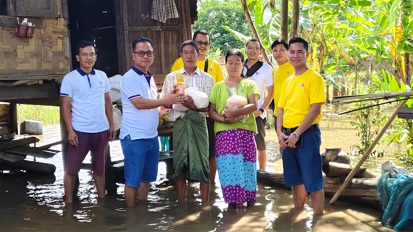 The Salvation Army's response to floods in Myanmar