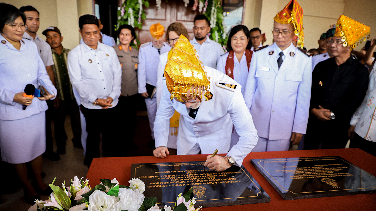 Inauguration of Jonooge #1 Corps