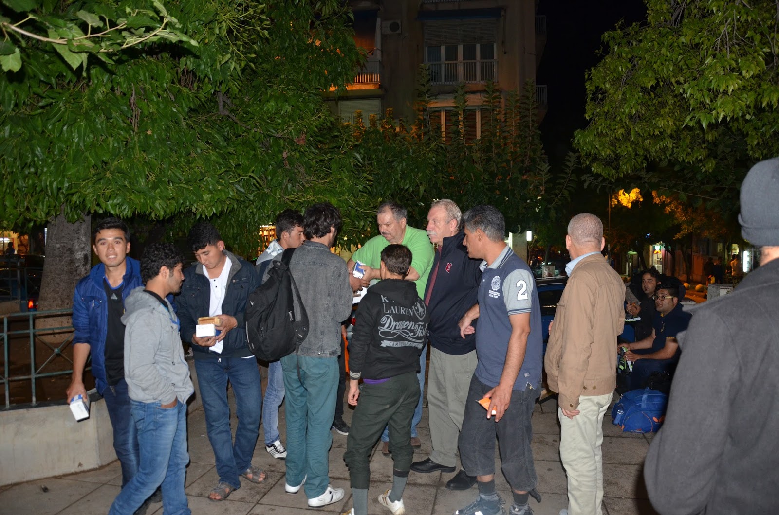Refugees in Athens
