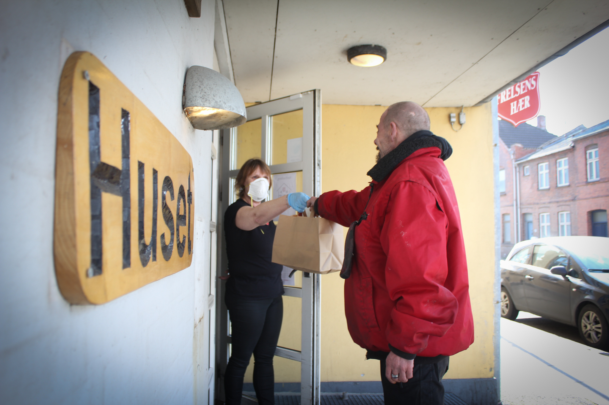 Continuing food distribution in Denmark