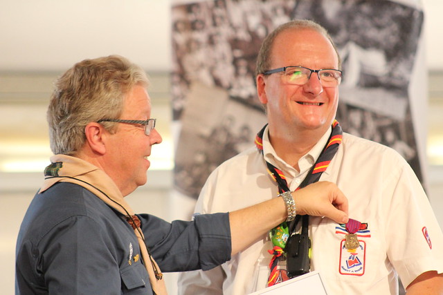 The Order of the Founder presentation is made
