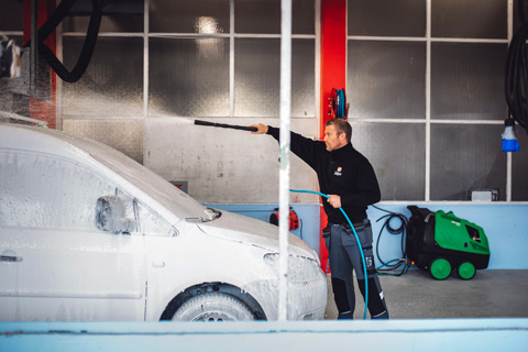 The new car wash