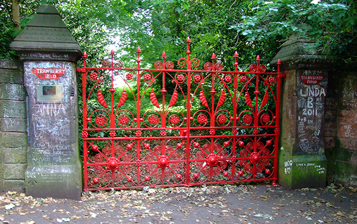 Strawberry Field's gates