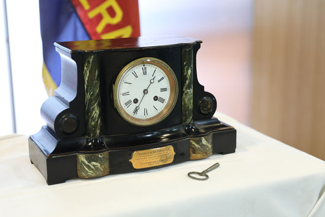 The clock