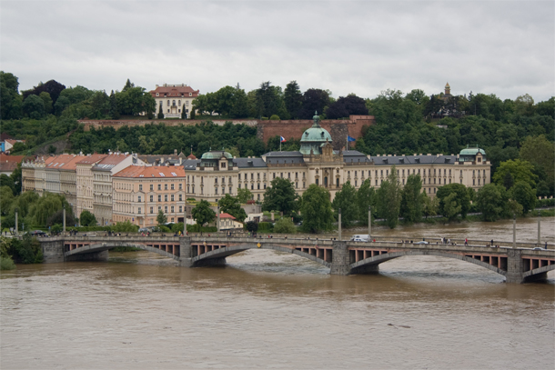 River Vltava in Prague, Czech Republic