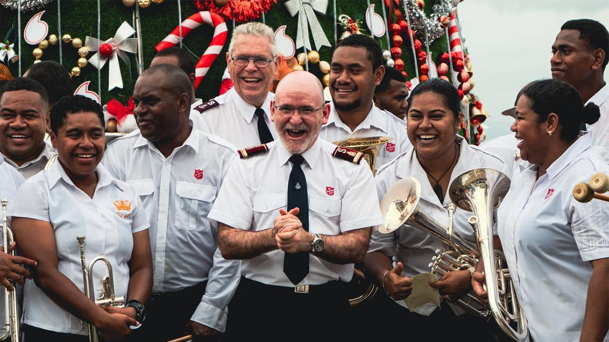 Celebrations at the 50th anniversary of Fiji Division