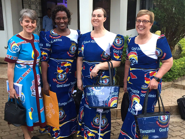 Commissioner Rosalie Peddle with women leaders
