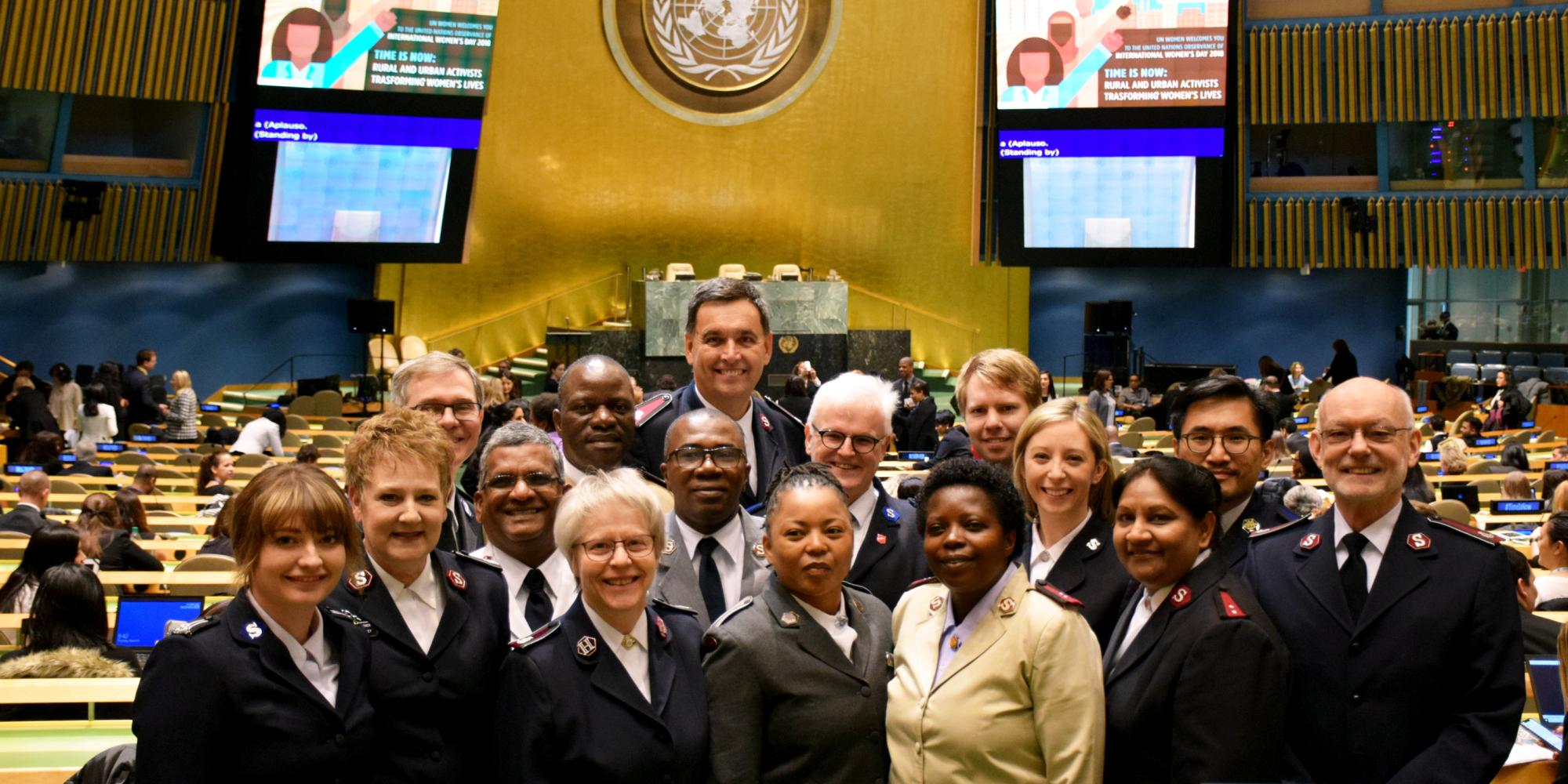 Photo of IMASIC at the UN