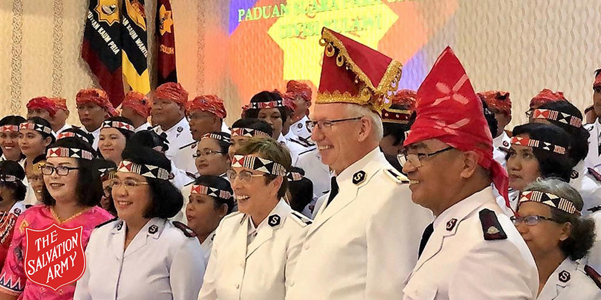 General Peddle in Indonesia