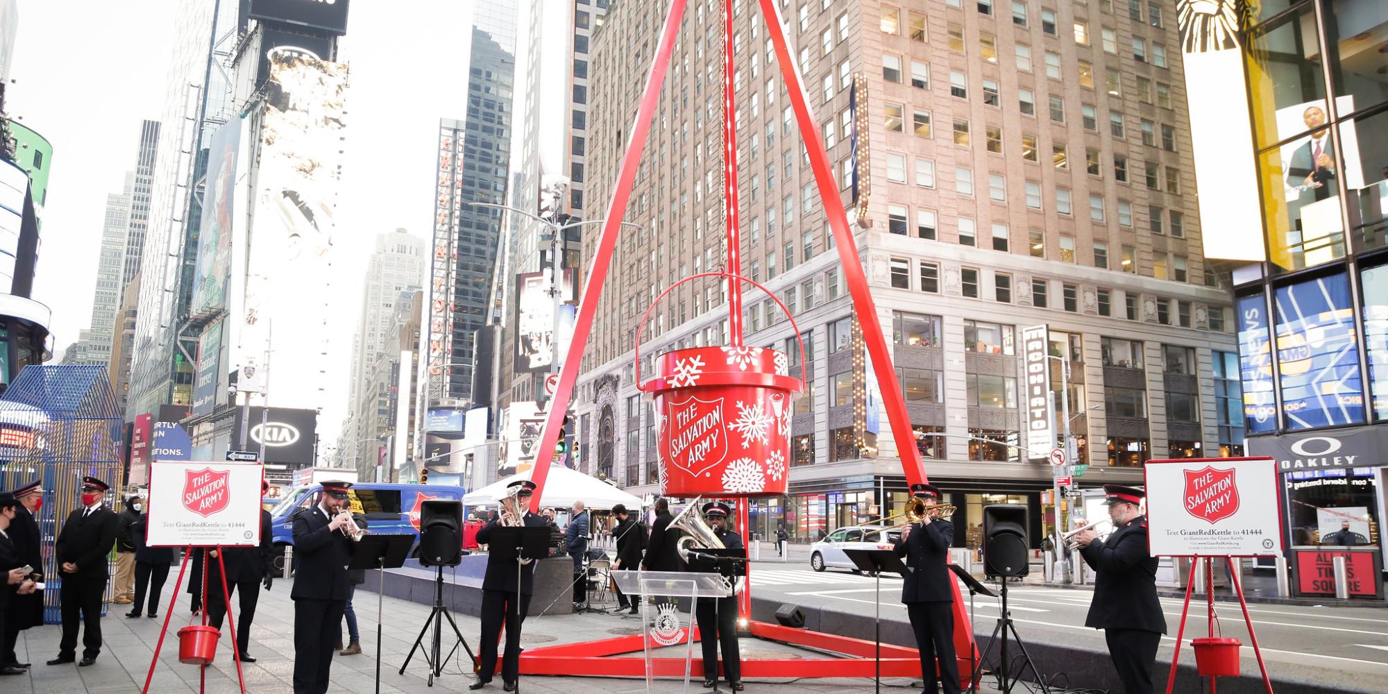 Giant Red Kettle