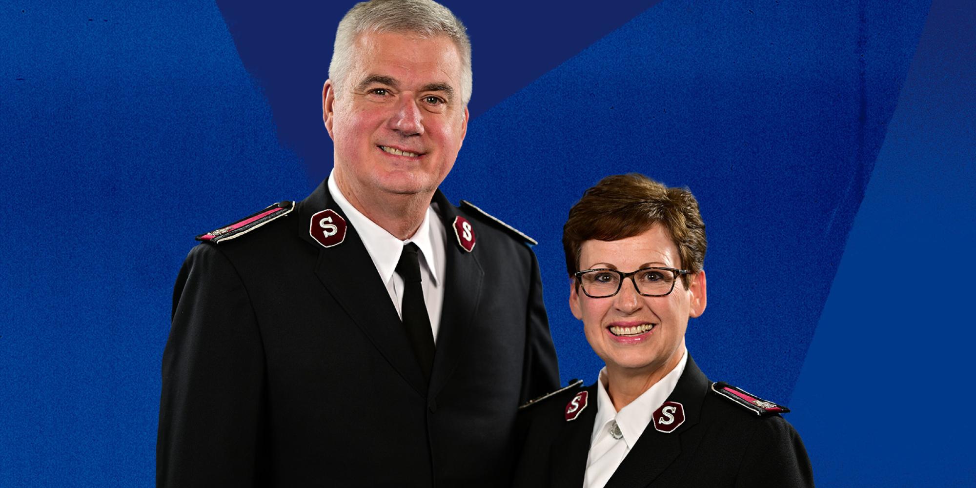 Commissioners Edward and Shelley Hill