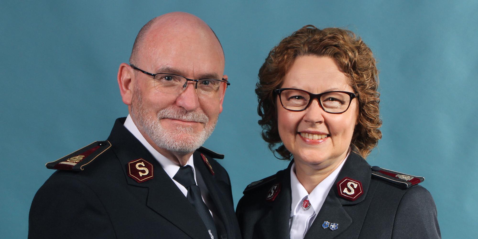 General Lyndon Buckingham and Commissioner Bronwyn Buckingham