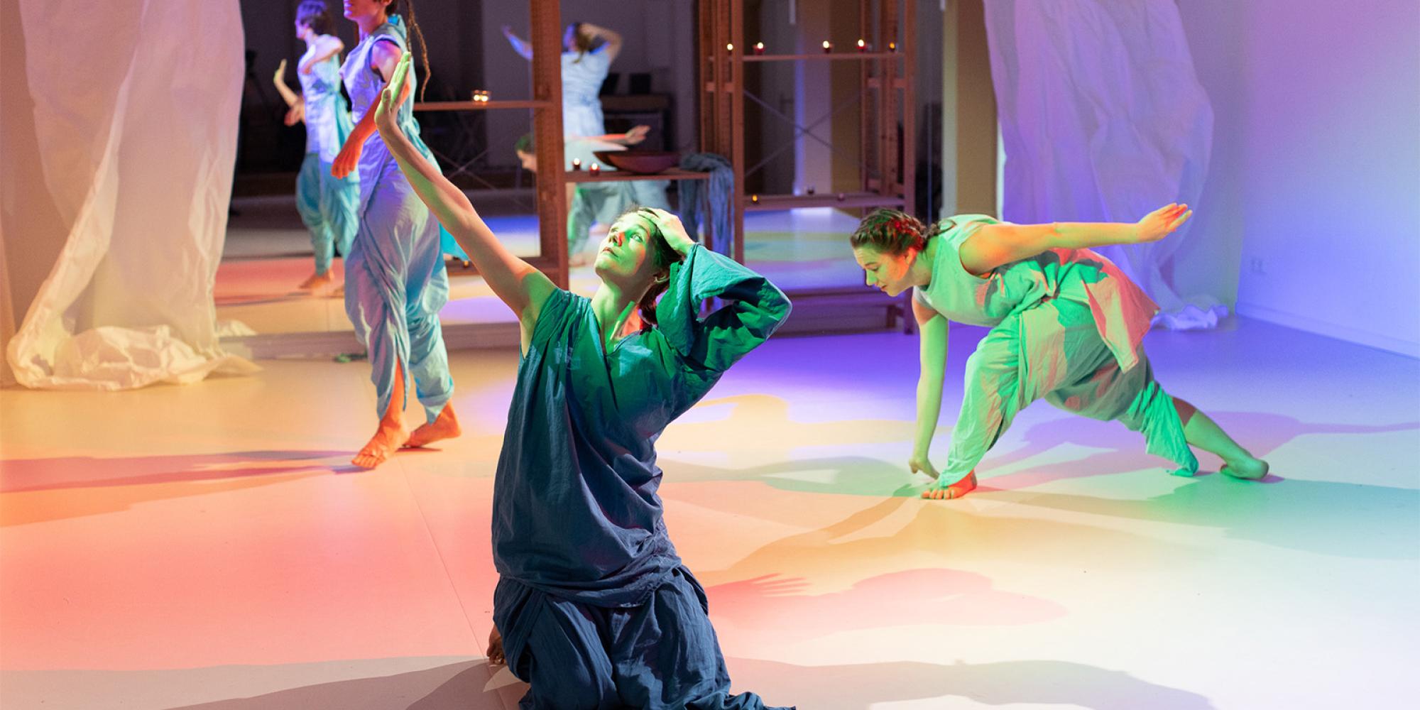 Dancers on stage