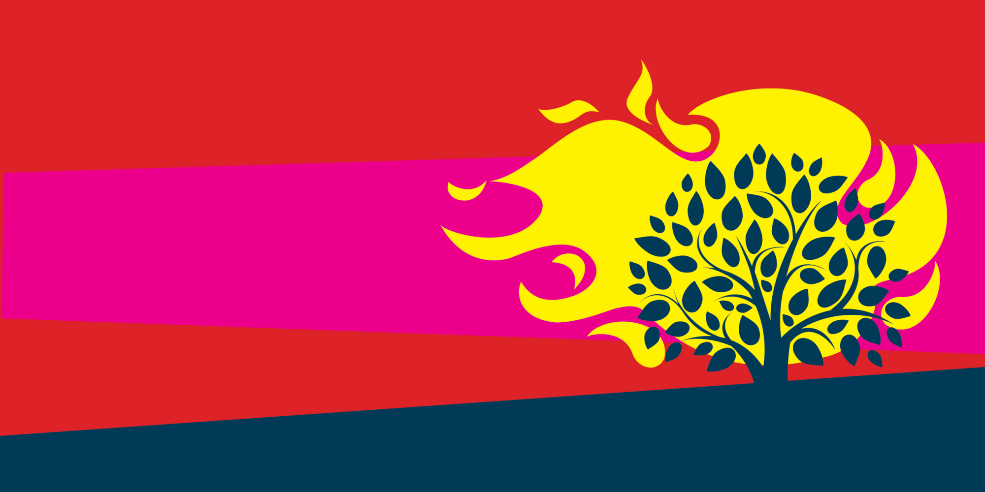 A burning bush