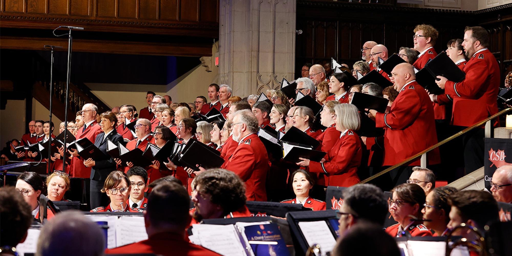 A Salvation Army choir