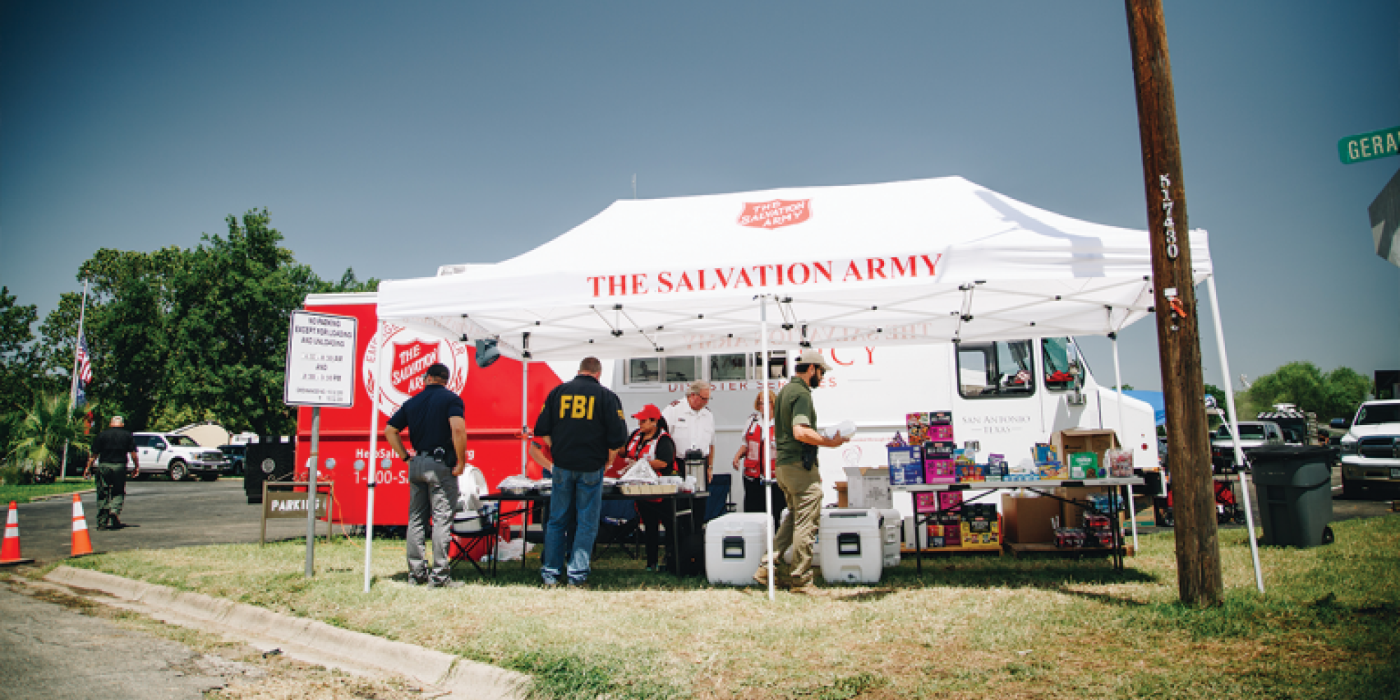 Salvation Army emergency station