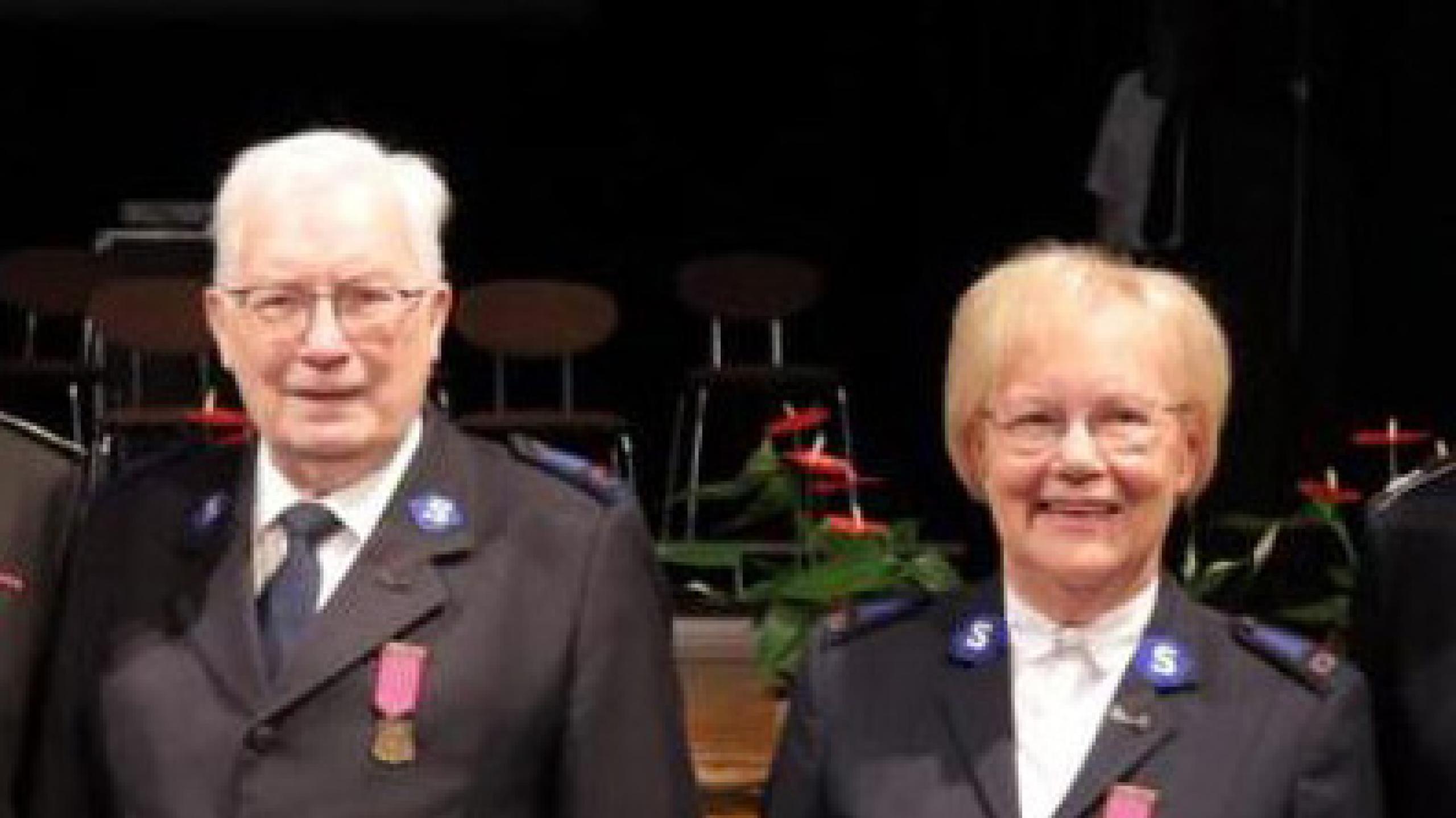 Envoys Koos and Henny Tinga