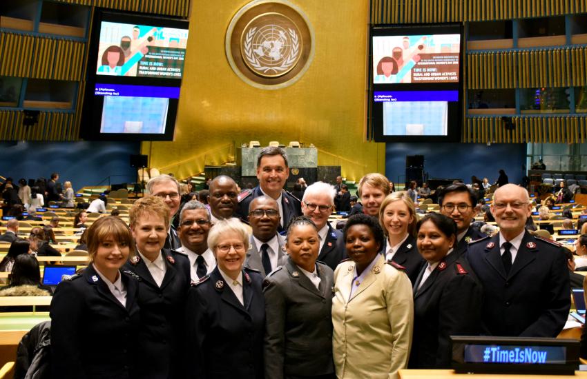 Photo of IMASIC at the UN