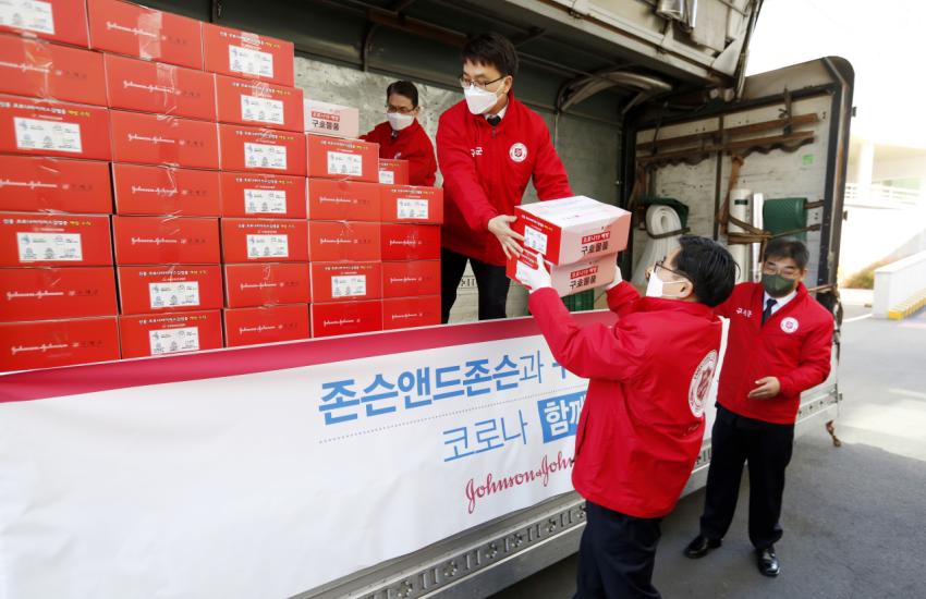Korea supplies distribution with J&J