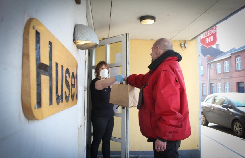 Continuing food distribution in Denmark