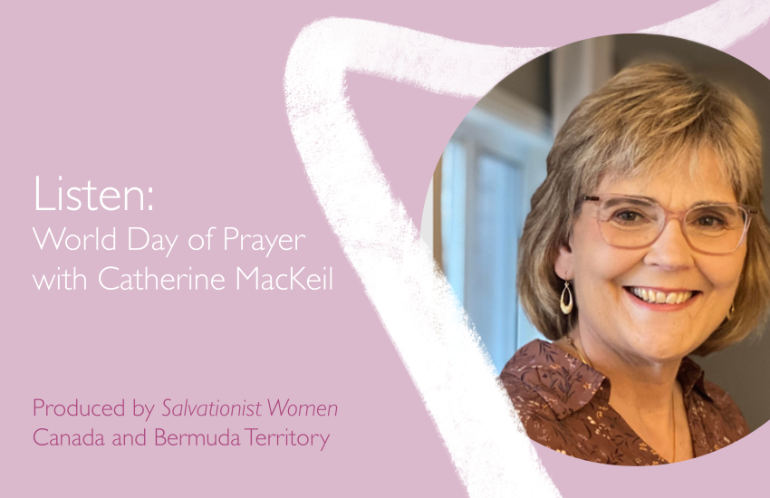 World Day of Prayer with Catherine MacKeil