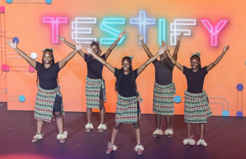 A dance performance
