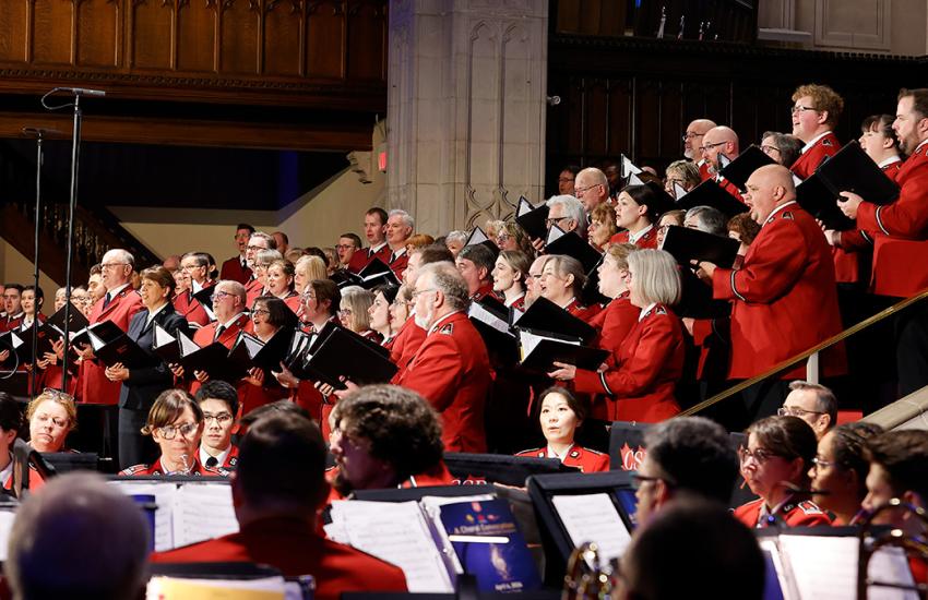 A Salvation Army choir