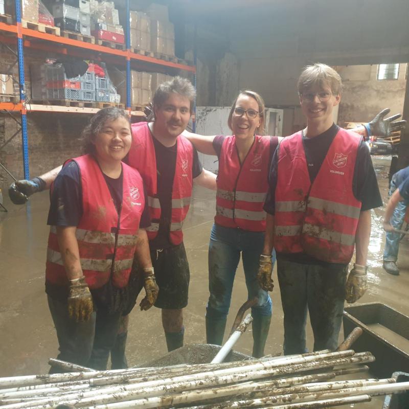 Salvation Army flooding response in Germany