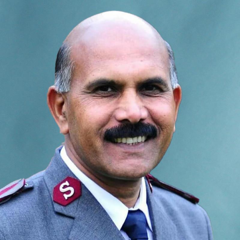 Headshot of Major Arif Masih